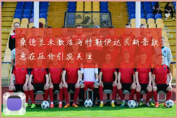 桑德兰未激活海特勒伊达买断条款意在压价引发关注