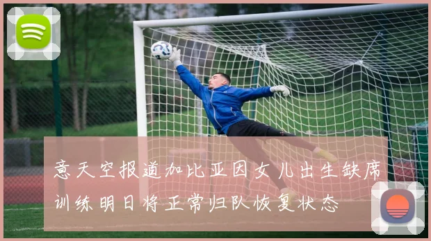 意天空报道加比亚因女儿出生缺席训练明日将正常归队恢复状态